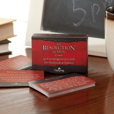 Scripture Cards for Fathers and Husbands-Resolution for Men