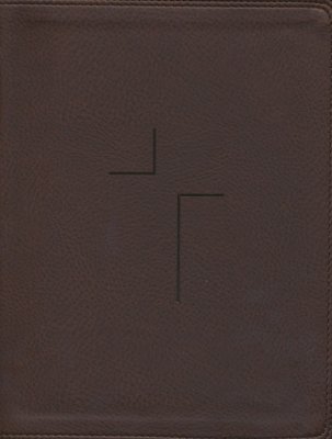 NIV Jesus Bible-Brown Leatherflex