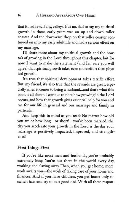 A Husband After God's Own Heart: 12 Things That Really Matter in Your Marriage-Jim George
