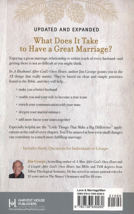 A Husband After God's Own Heart: 12 Things That Really Matter in Your Marriage-Jim George