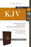 KJV Deluxe Reference-Giant Print-Burgundy/Flowers