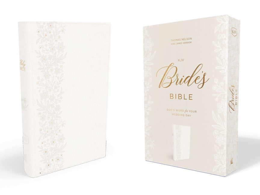 KJV Brides Bible Comfort-White