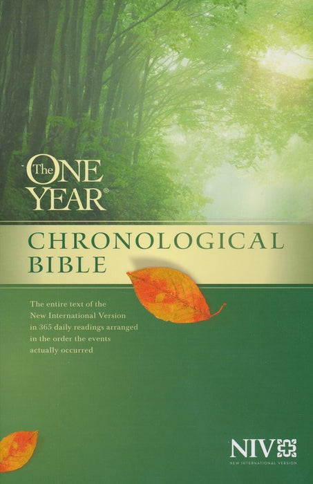 NIV One Year Chronological Bible- Soft Cover