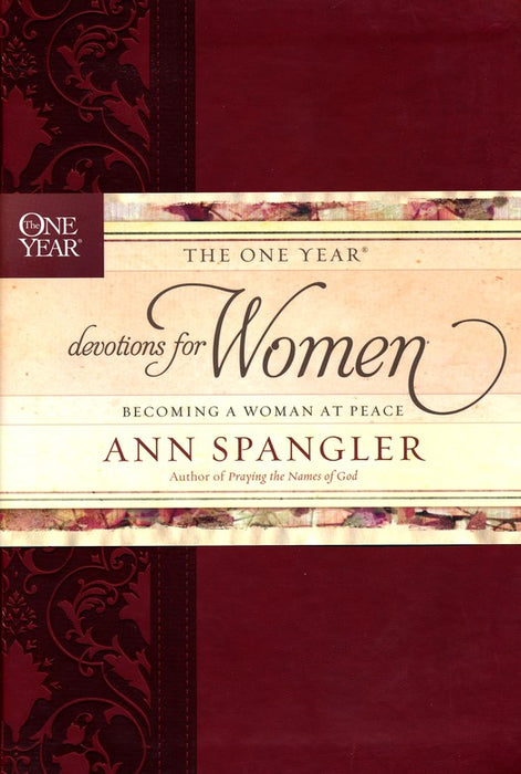 One Year Devotions for Women-Ann Spangler	Red-Leatherflex