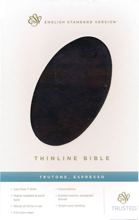 ESV Thinline Bible	-Brown Duo-Tone
