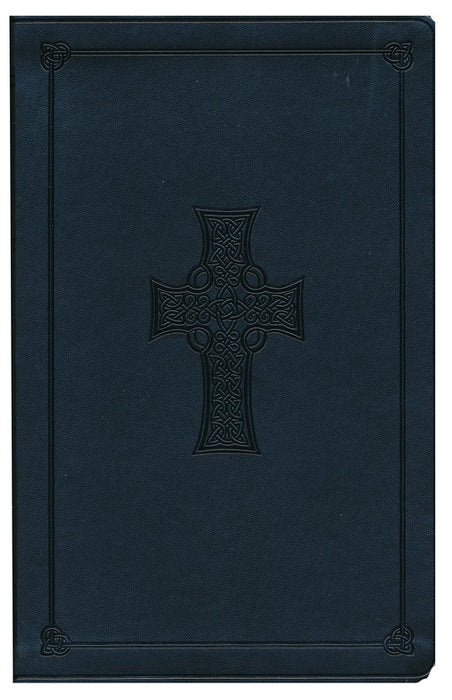 ESV Value Thinline Bible-Gray with Celtic Cross