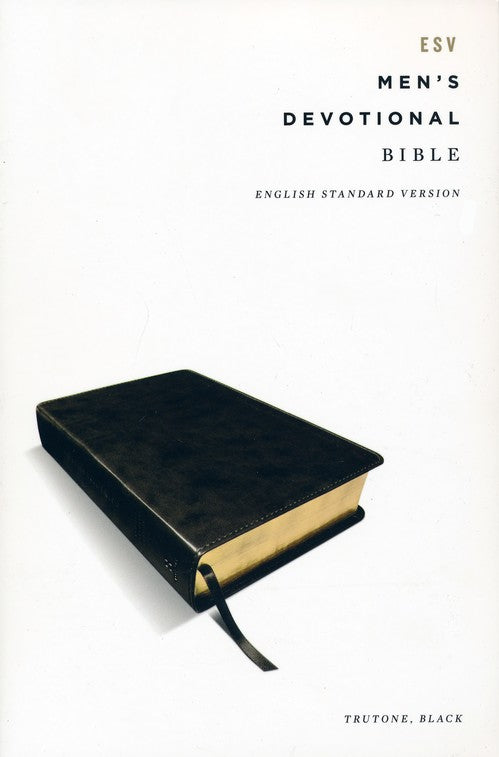 ESV Men's Devotional Bible-Black Duo-Tone
