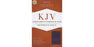 KJV Large Print Personal Size-Purple Leatherflex-Indexed