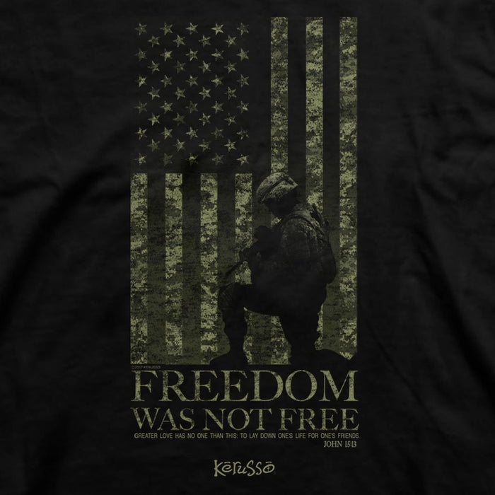 T-Shirt-Freedom Was Not Free-Black