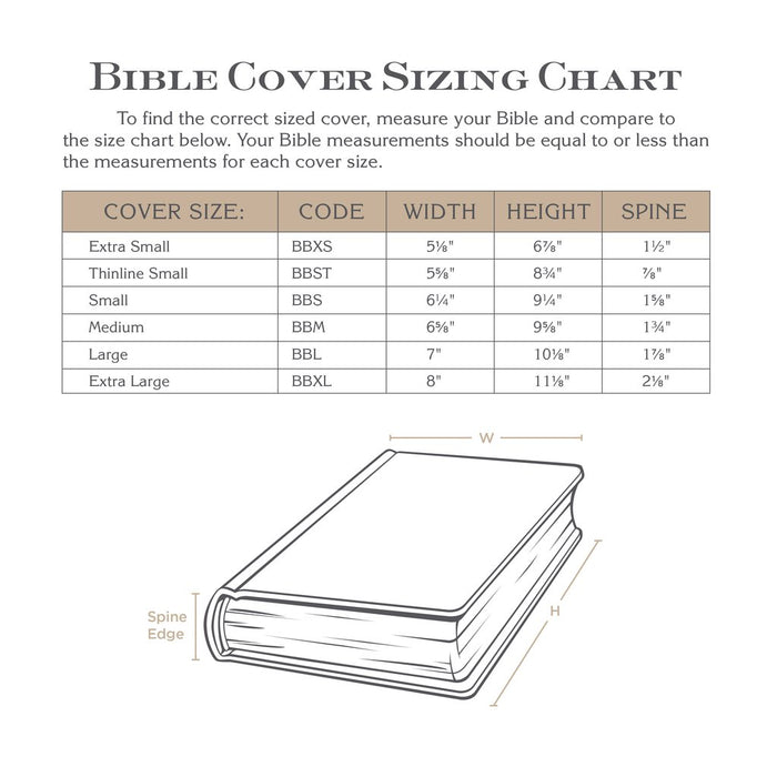 Bible Cover-Canvas Value- Navy