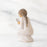 Figurine-Willow Tree-Quiet Wonder-Girl Holding Butterfly