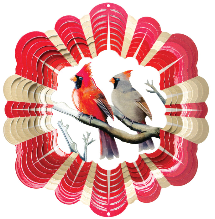 Wind Spinner-Cardinals-Large-Vivid
