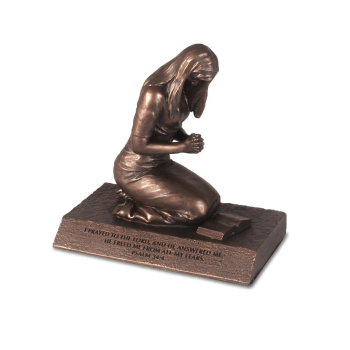 Figurine-Praying Woman-Moments of Faith-Small