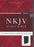 NKJV Study Bible-Burgundy Bonded Leather-Comfort Print-Non-Index