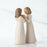 Figurine-Willow Tree-Sisters By Heart