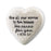 Heart Stone-Give All Your Worries to Him Because He Cares for You