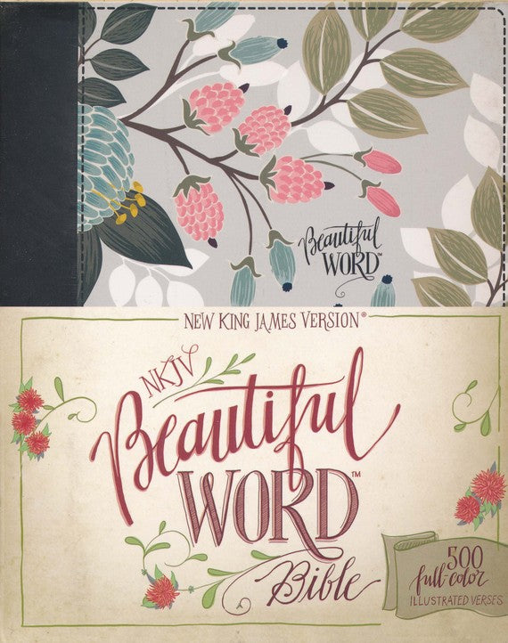 NKJV Beautiful Word-Floral Hard Cover