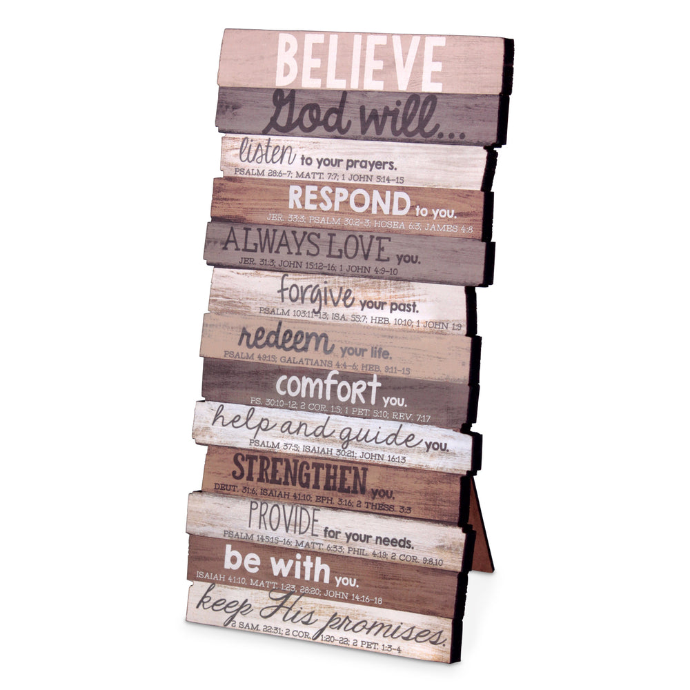 Plaque-Believe-Stacked Words-Small-5x10