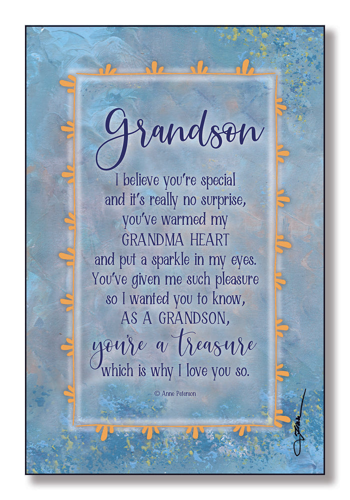 Plaque-Grandson-You're Special