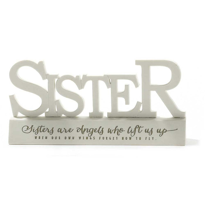 Figurine-Sisters Are Angels-3.5X3.5 Resin
