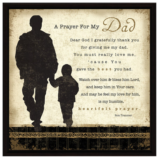 Plaque-Dad-Prayer For My