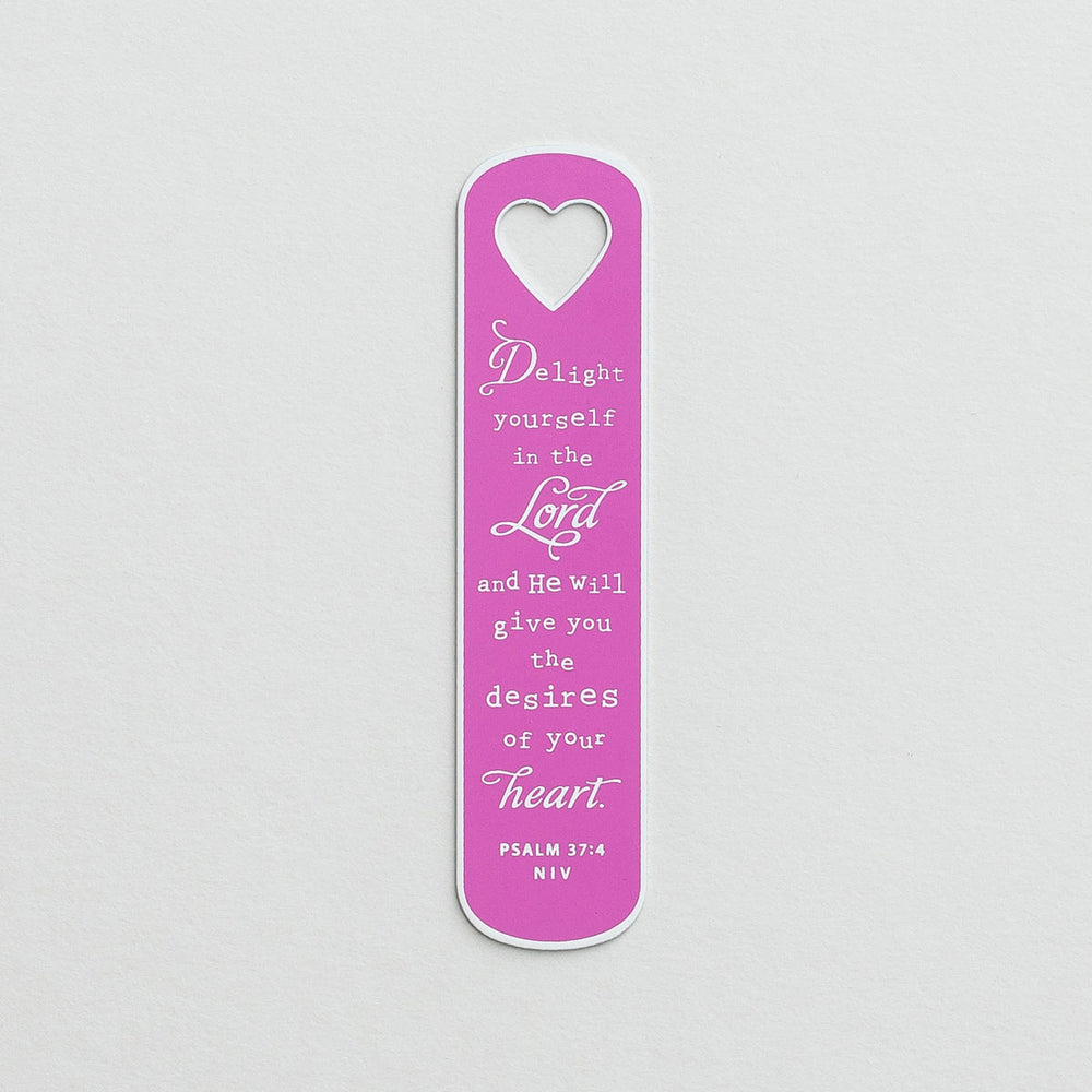 Bookmark-Delight Yourself-Heart