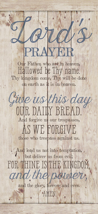 Plaque-Lord's Prayer