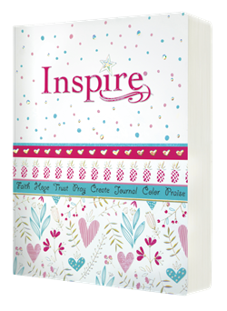 NLT Inspire Bible For Girls-Softcover