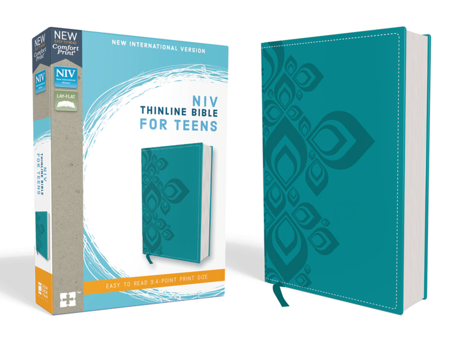 NIV Thinline Bible For Teens Comfort-Turquoise