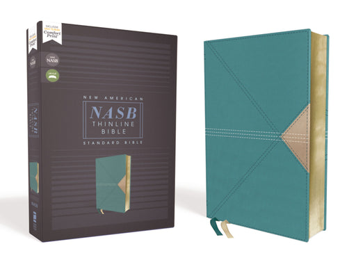 NASB-Thinline Bible-Teal Leathersoft