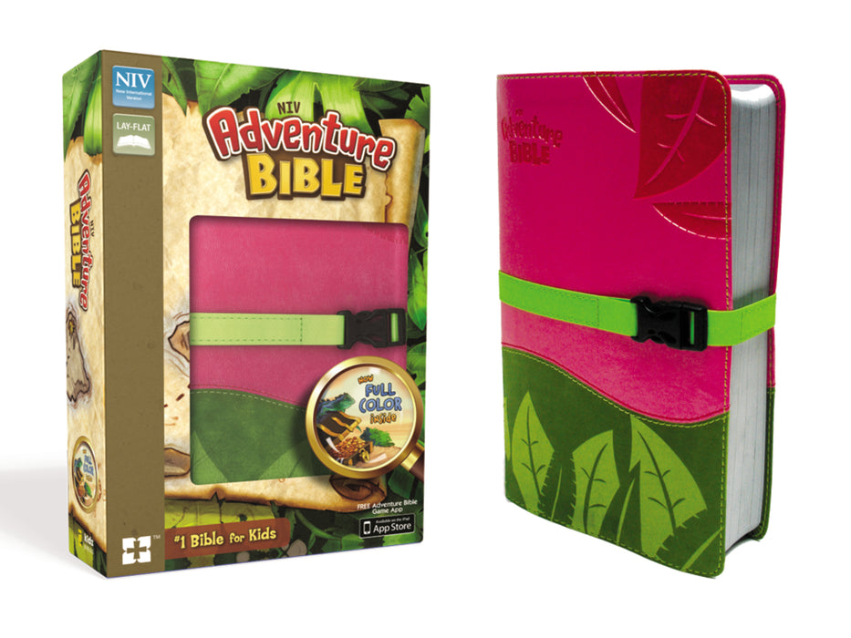 NIV Adventure Bible-Pink/Green