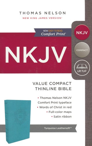 NKJV Value Compact Thinline-Blue