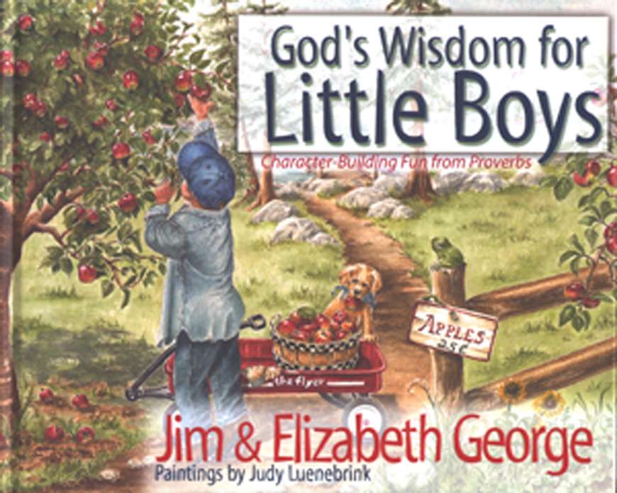 God's Wisdom for Little Boys: Character-Building Fun from Proverbs-Jim George, Elizabeth George