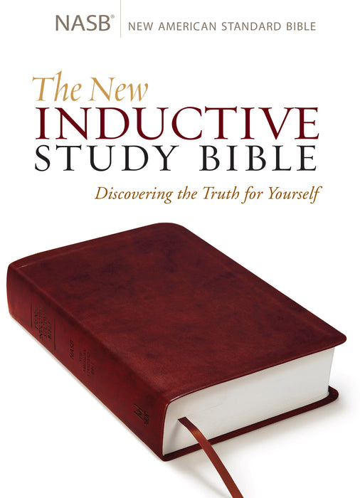 NASB-New Inductive Study Bible-Burgundy Milano Softone