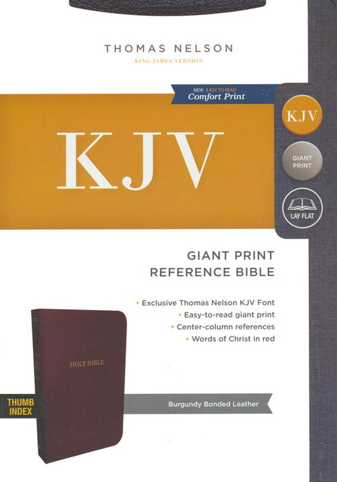 KJV Reference-Giant Print-Indexed