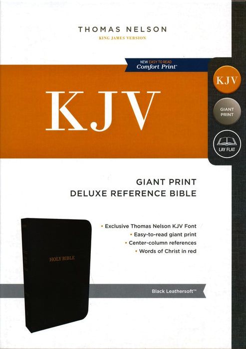 KJV Deluxe Reference Giant Print-Black