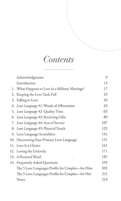 Five Love Languages - Military - Gary Chapman