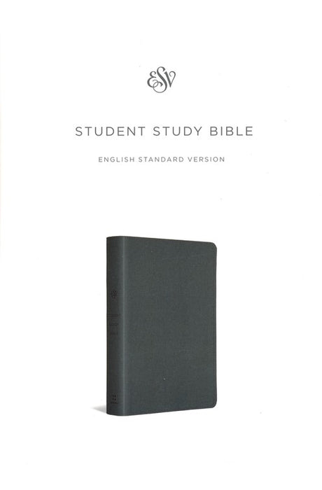 ESV Student Study Bible-Gray Duo-Tone
