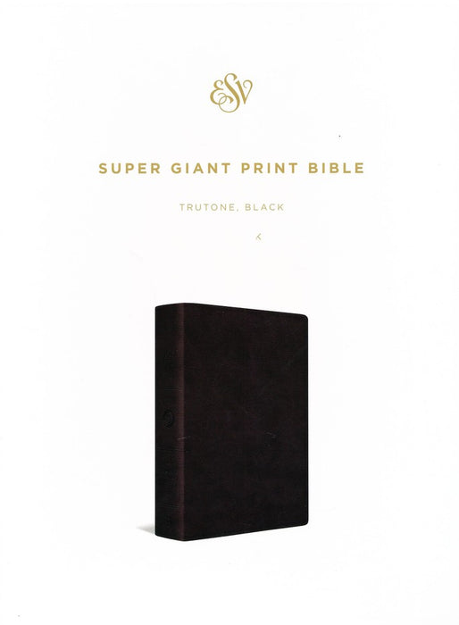 ESV Super Giant Print Bible-Black