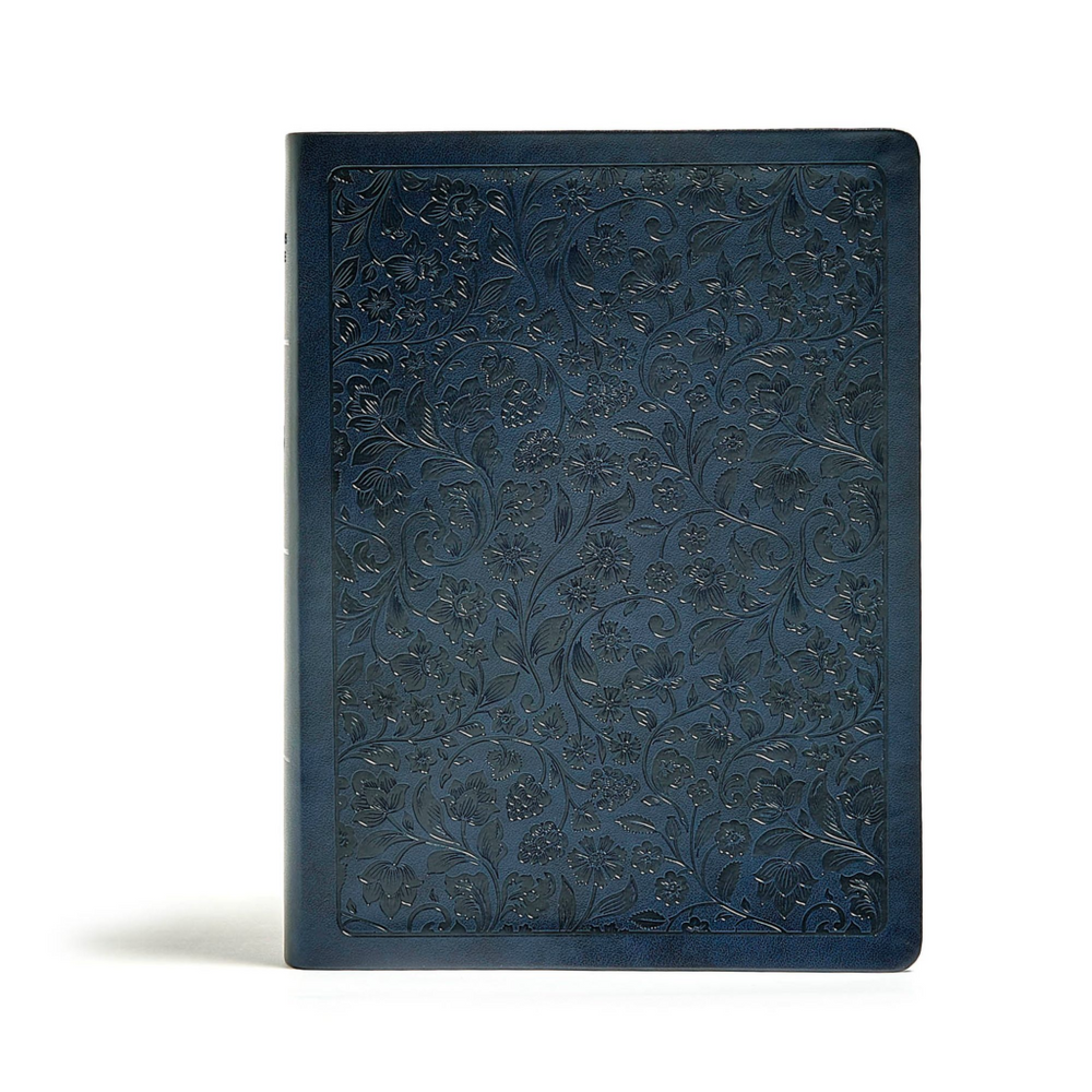 CSB Life Connections Study Bible-Navy LeatherTouch