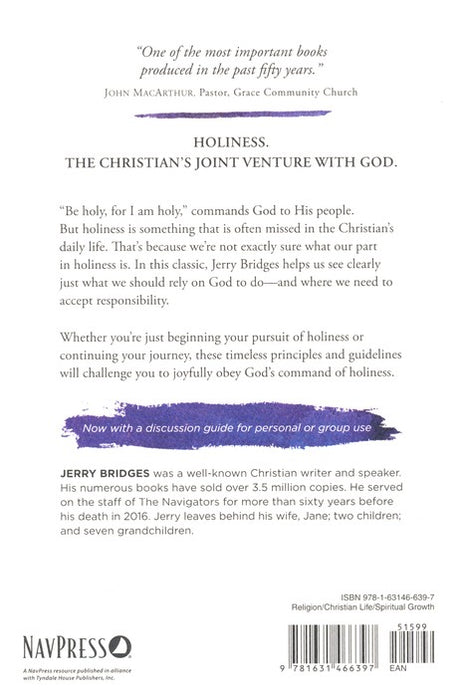 Pursuit of Holiness-Jerry Bridges
