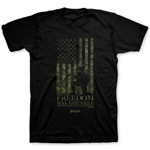 T-Shirt-Freedom Was Not Free-Black