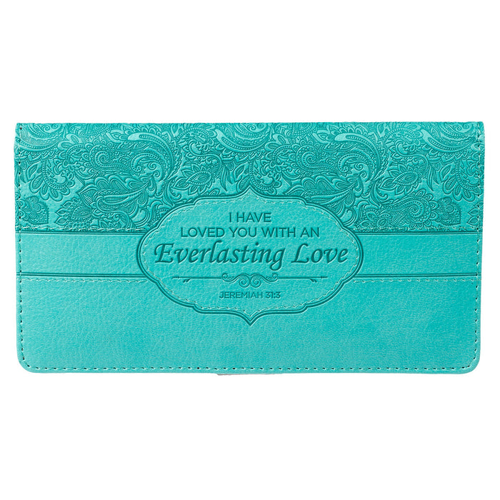 Checkbook Cover-Everlasting Love