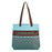 Tote-Be Strong and Courageous-Blue/Brown