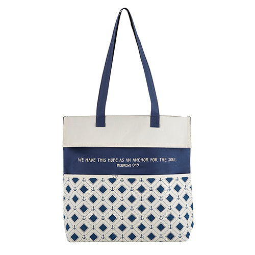 Tote-Hope is an Anchor-Blue/White