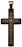 Pendant- Cross- Lords Prayer-Black-Stainless
