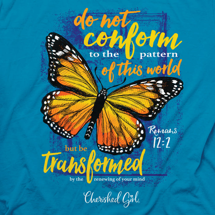 T-Shirt-Transformed Butterfly