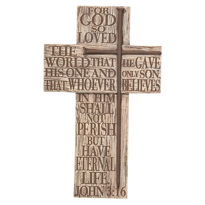 Wooden Crosses  John 3:16 Ministries