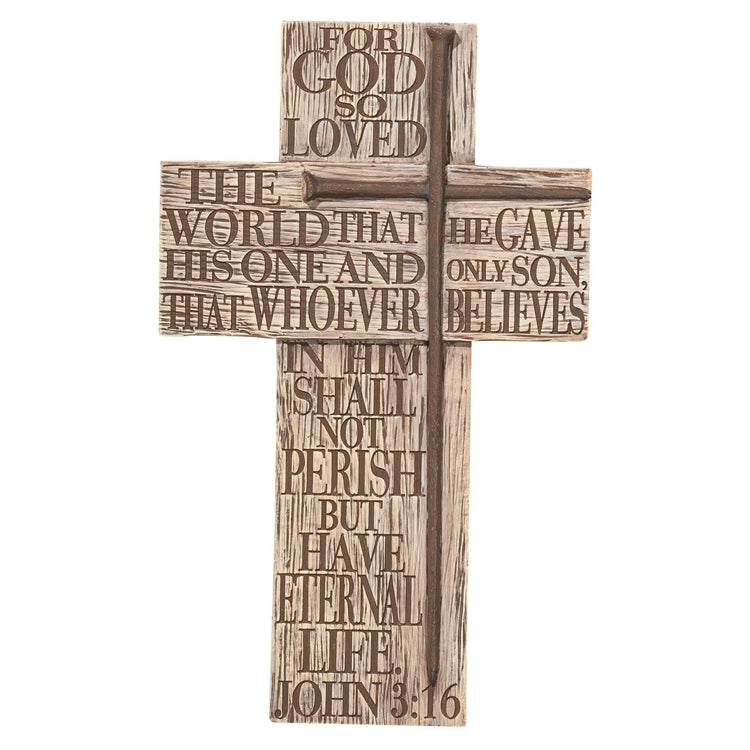 Wall Cross-For God So Loved/John 3:16